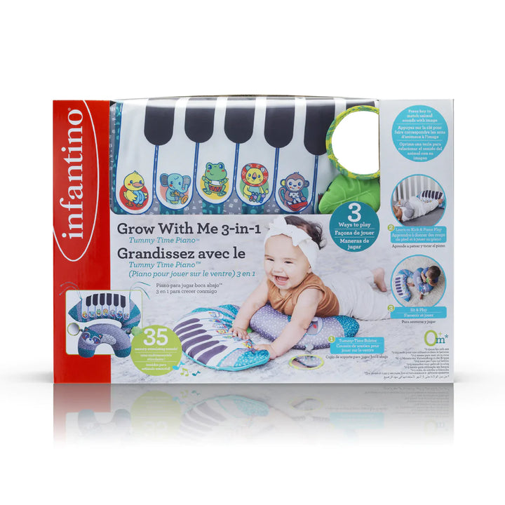 Infantino Grow with Me 3 in 1 Tummy Time Piano (F313021)