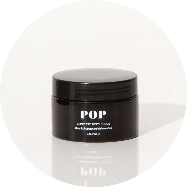 POP Neutral Espresso Body Scrub 180g