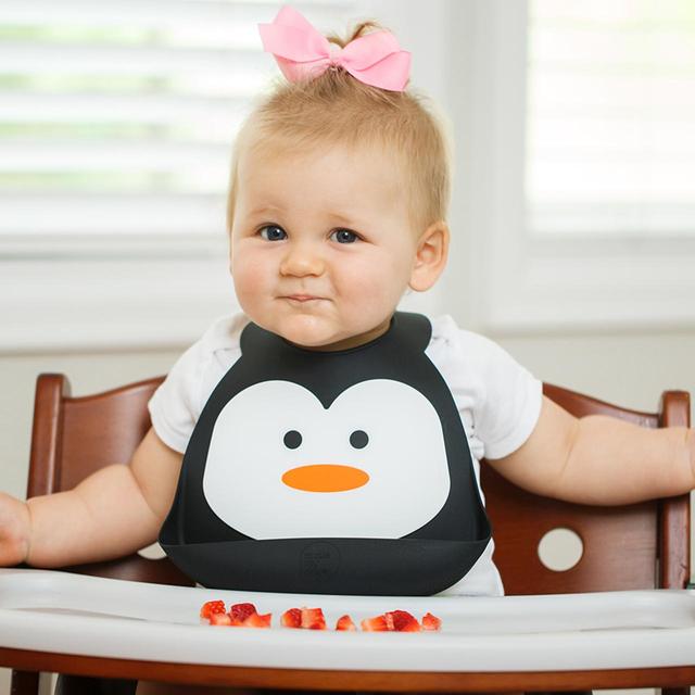 Make My Day Baby Bib- Penguin