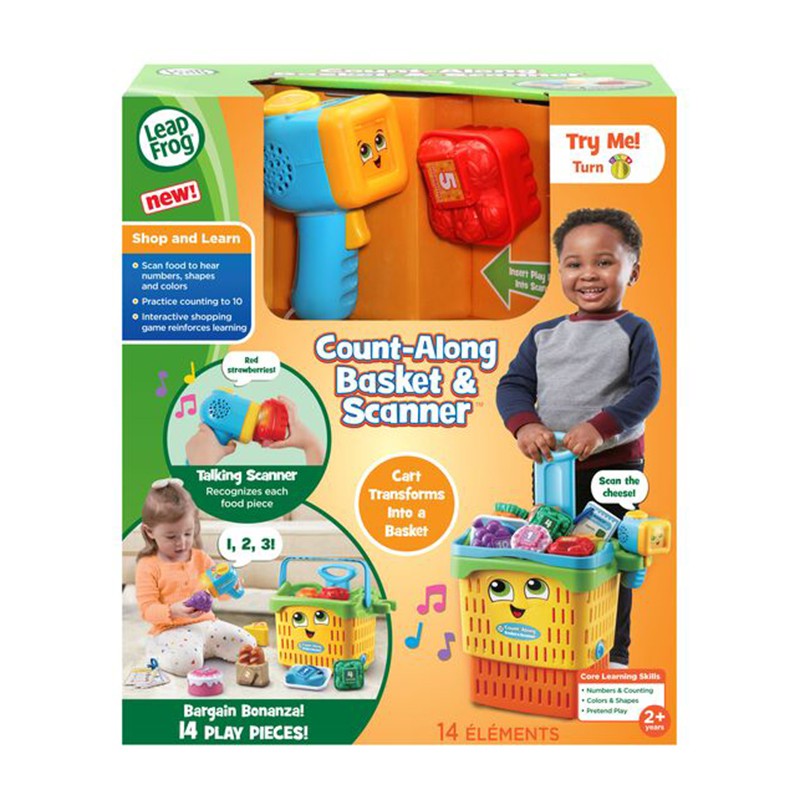 LeapFrog Count Along Basket & Scanner