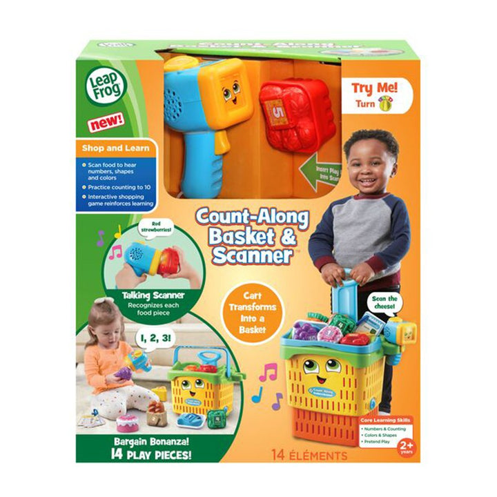 LeapFrog Count Along Basket & Scanner