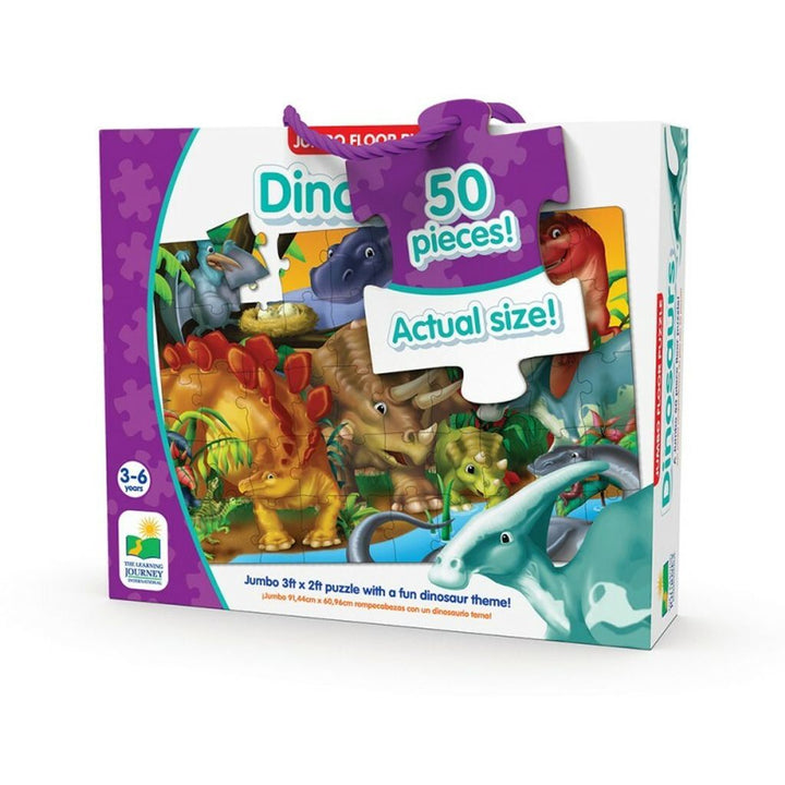 The Learning Journey International Jumbo Floor Puzzle Dinosaurs