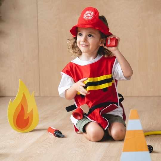 Plan Toys Fire Fighter Play Set