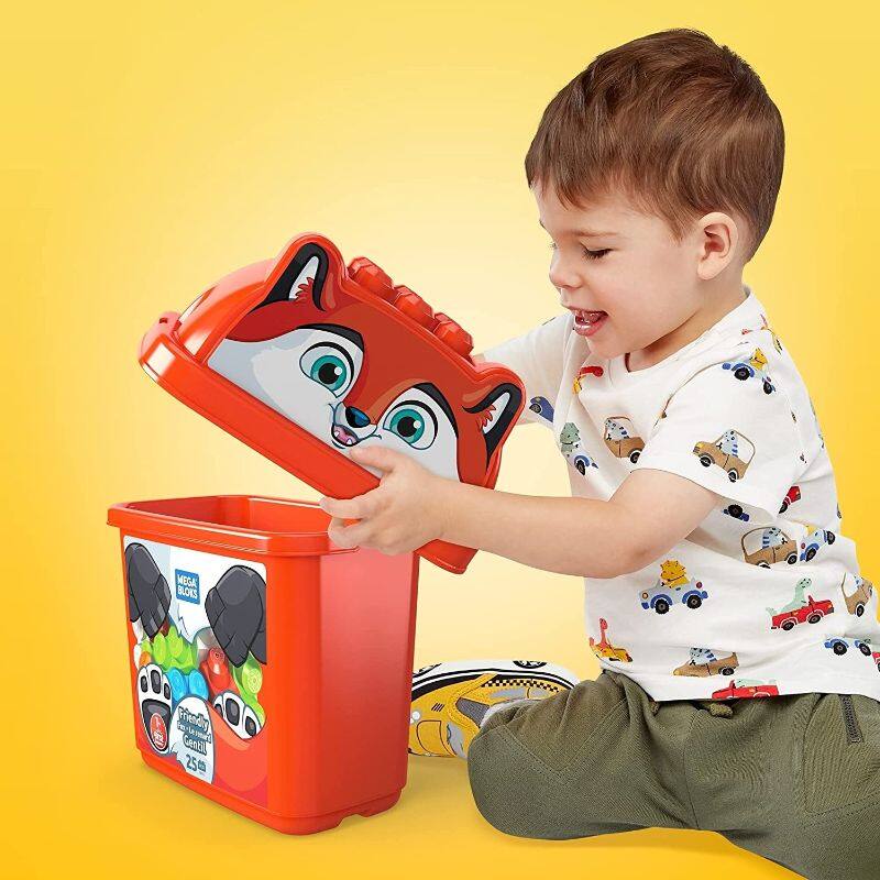 Fisher-Price Mega Bloks Friendly Fox With 25 Blocks (GCT46)