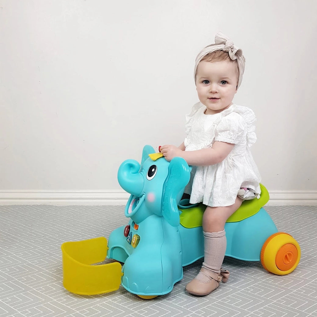 Infantino 3-In-1 Sit, Walk & Ride Elephant (F217023)