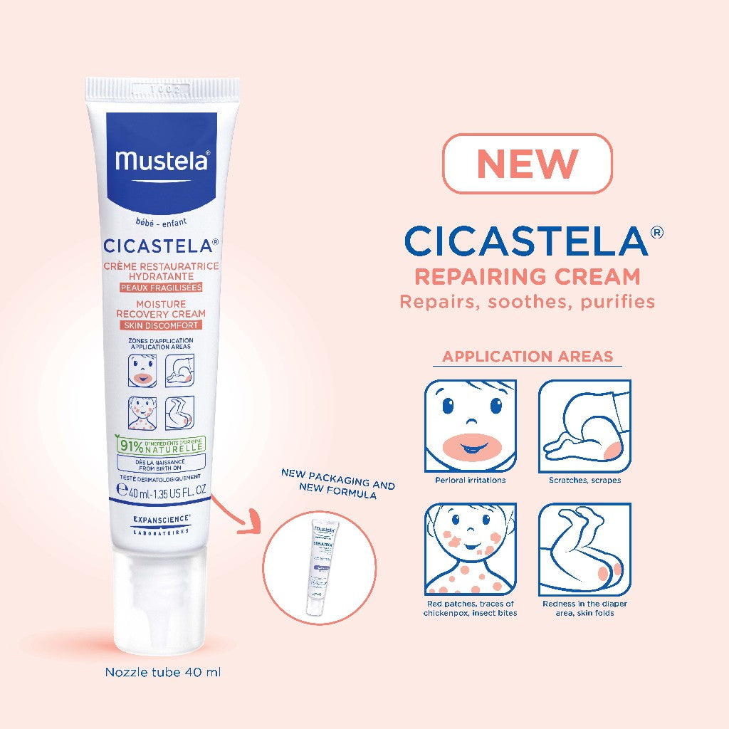 Mustela Cicastela Moisture Recovery Cream 40ml