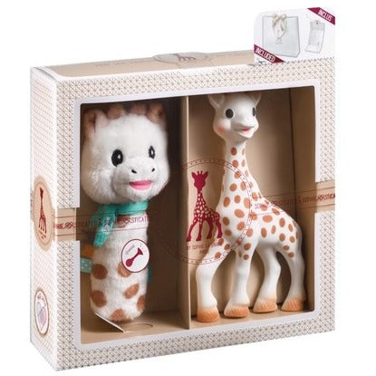 Sophie La Girafe Sophiesticated Pouet Rattle Set
