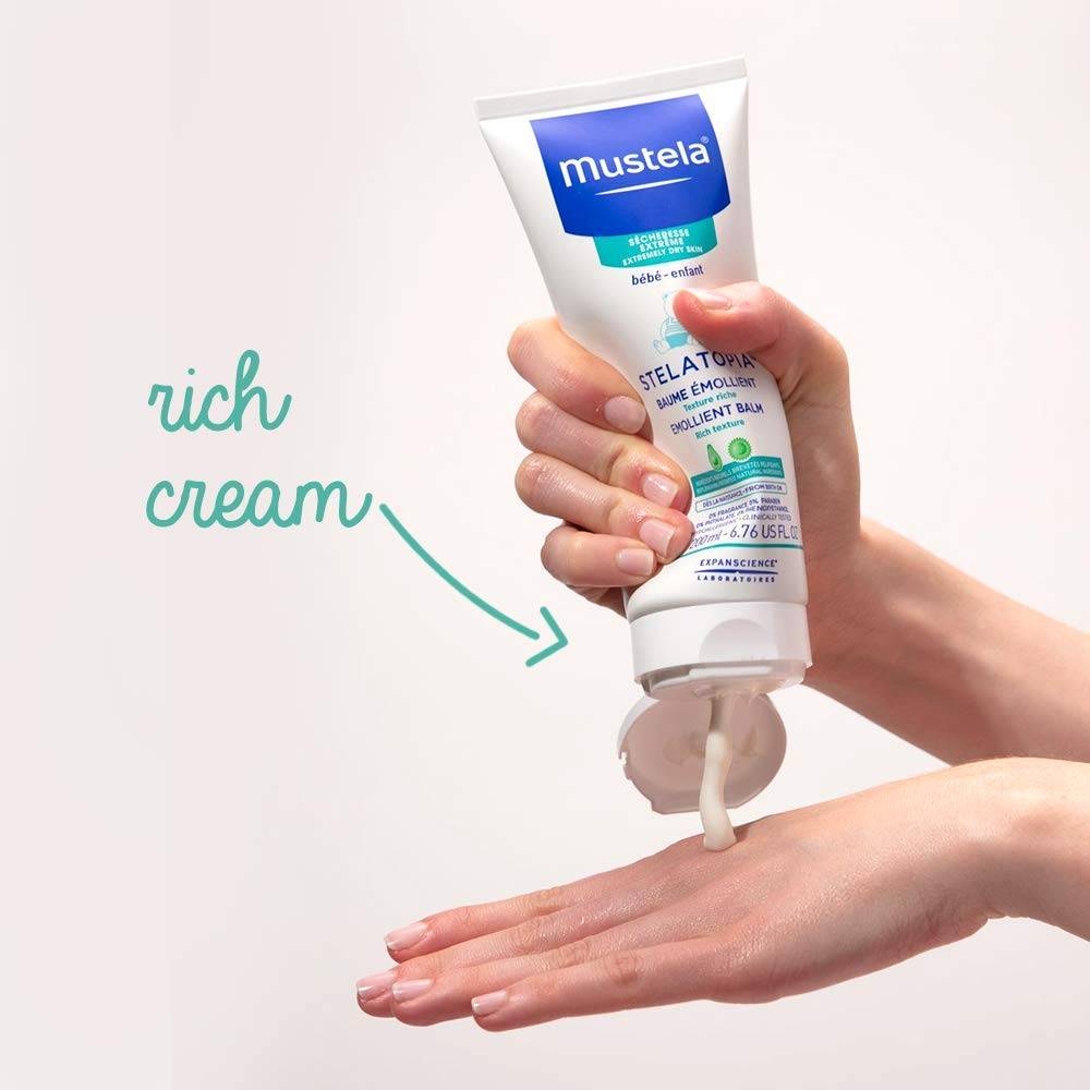 Mustela Stelatopia Emollient Cream with Sunflowers 200ml