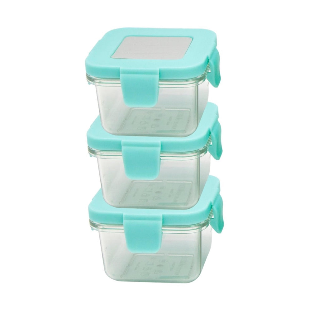 Marcus & Marcus Tritan Air Tight Container 4oz x 3pcs