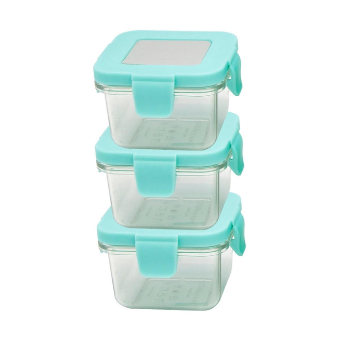 Marcus & Marcus Tritan Air Tight Container 4oz x 3pcs