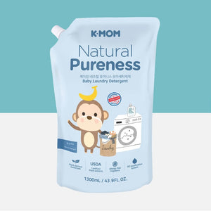 K-MOM Natural Pureness Baby Laundry Detergent Refill 1300ml