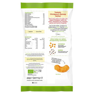 Little Freddie Tomato Paprika Chickpea & Quinoa Smiles Snack (12m+)