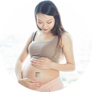 POP Neutral Temporary Belly Tattoo