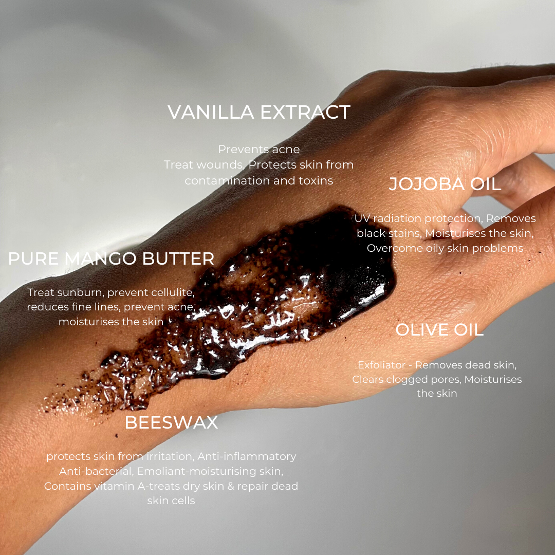 POP Neutral Espresso Body Scrub 180g