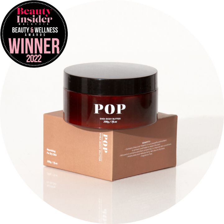 POP Neutral Shea Body Butter 200g