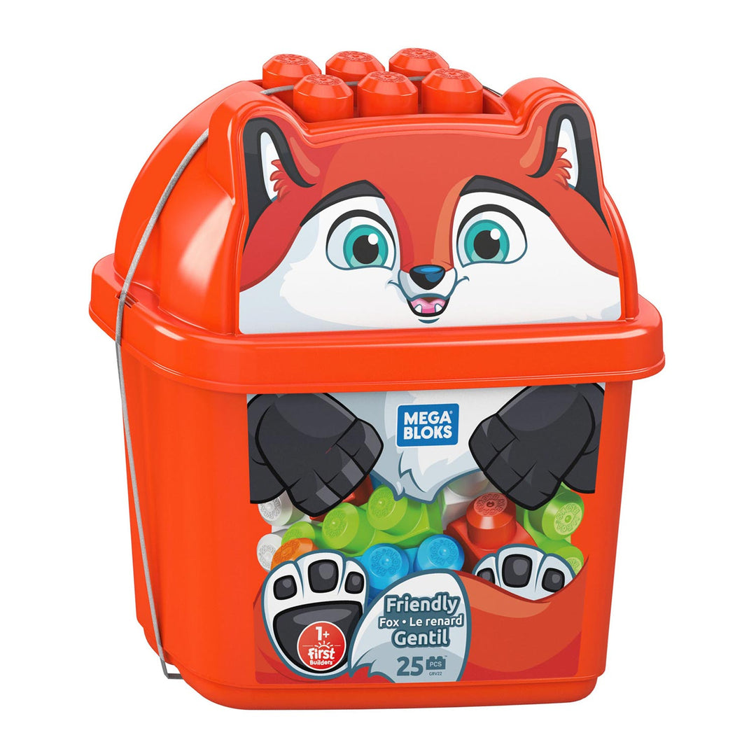 Fisher-Price Mega Bloks Friendly Fox With 25 Blocks (GCT46)