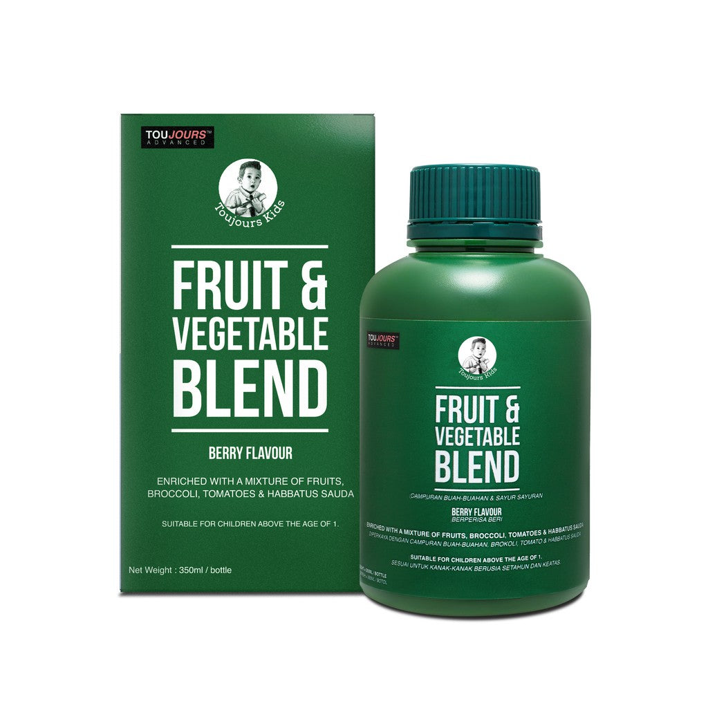 Toujours Kids Fruit & Vegetable Blend 350ml (Berry Flavour)