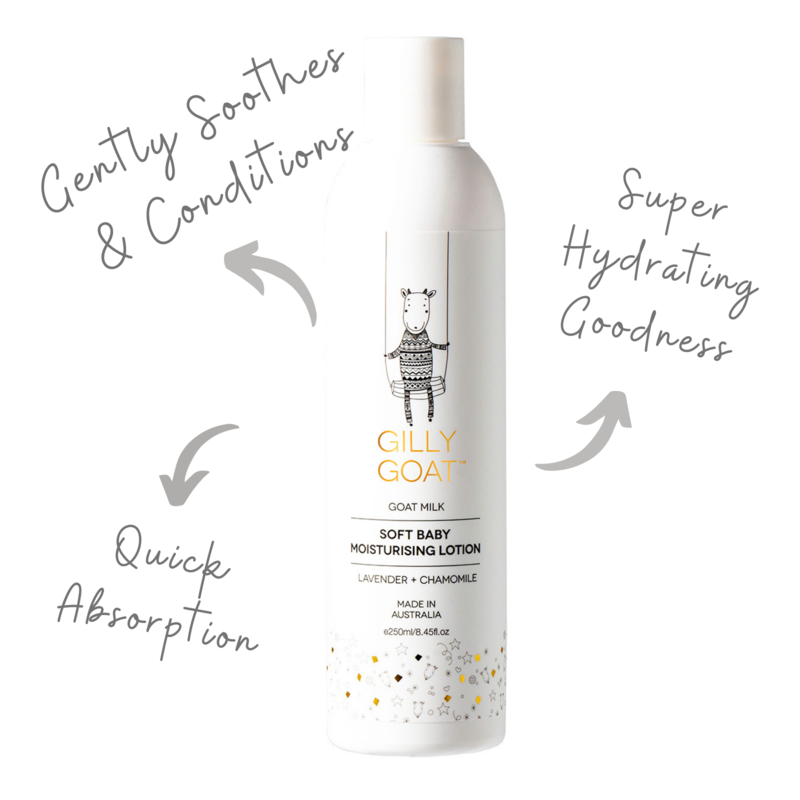 Gilly Goat Soft Baby Moisturising Lotion 250ml - image 2 - Happikiddo.com