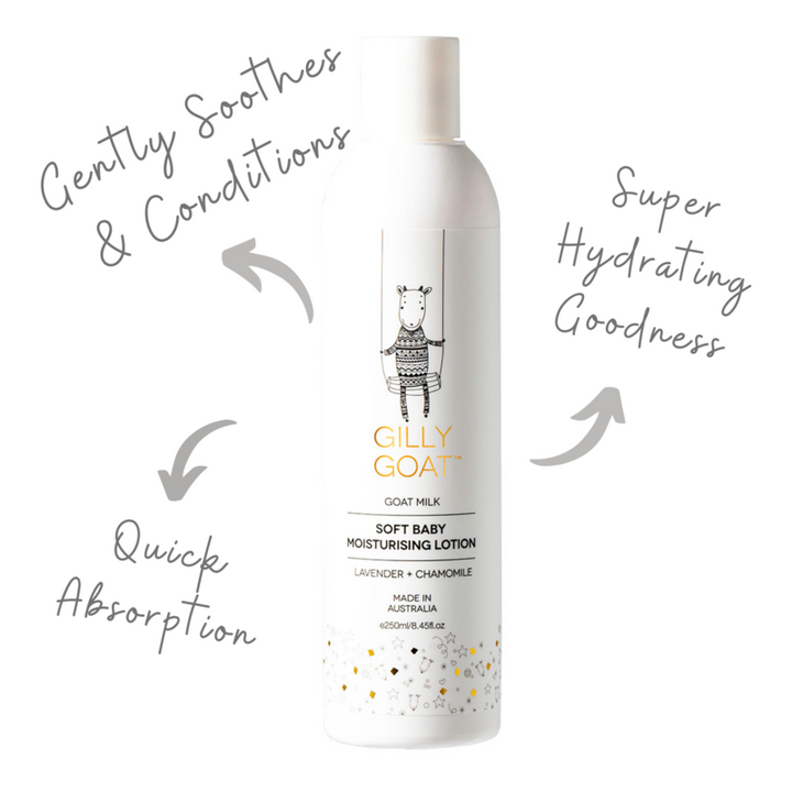 Gilly Goat Soft Baby Moisturising Lotion 250ml - image 2 - Happikiddo.com