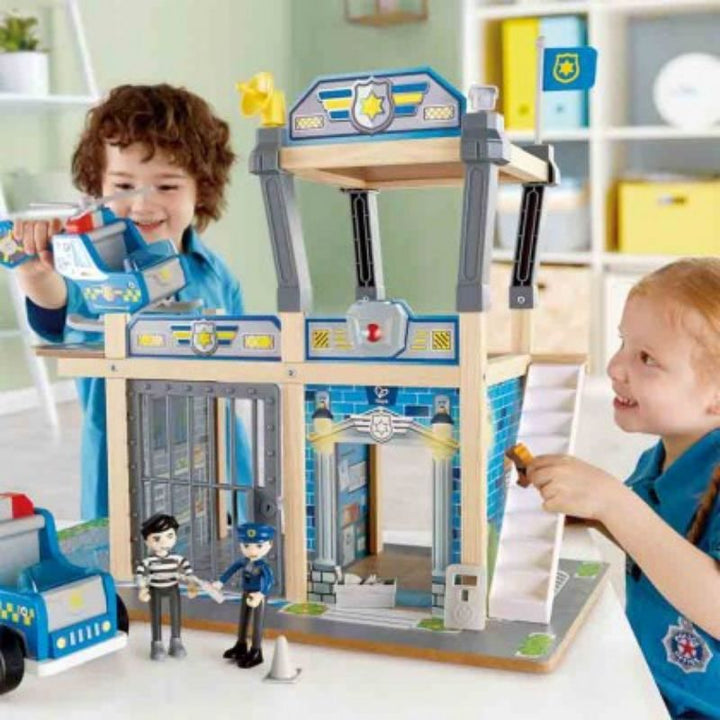 Hape Metro Police Department Playset
