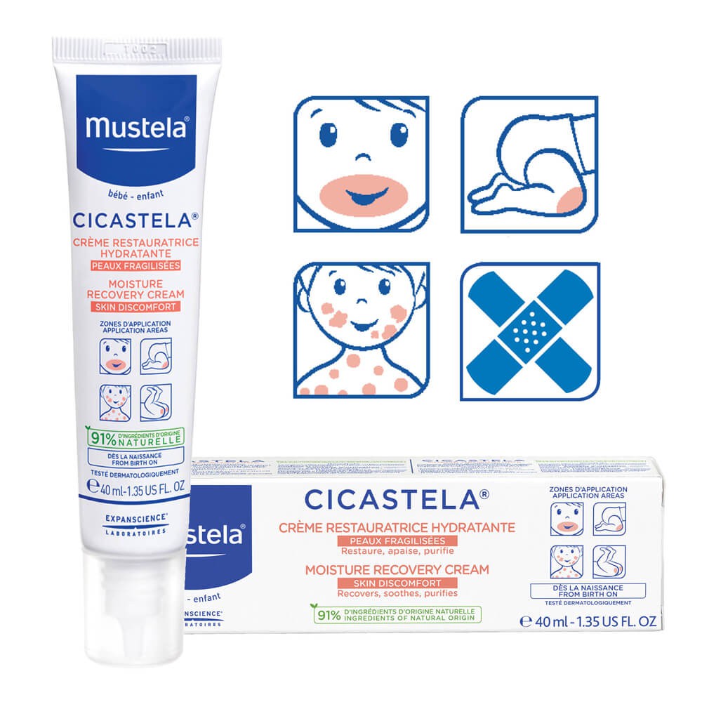 Mustela Cicastela Moisture Recovery Cream 40ml