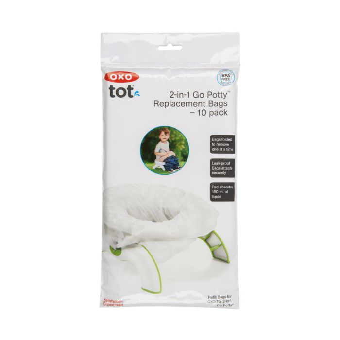 OXO Tot 2 in 1 Go Potty Refill Bags- 10 packs