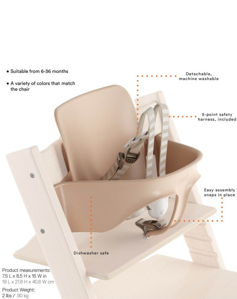 Stokke Tripp Trapp Baby Set (Storm Grey)