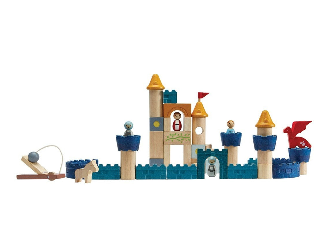 Plan Toys Castle Blocks- Orchard