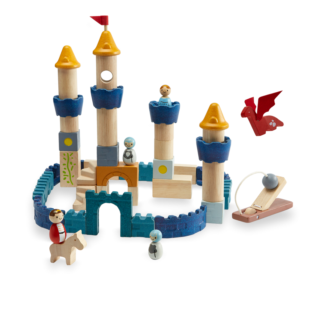 Plan Toys Castle Blocks- Orchard