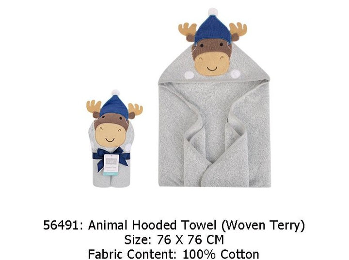 Hudson Baby Animal Hooded Towel- Deer