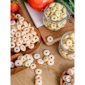 Pure-Eat Finger Organic Rounded Strawberry Apple Ring 40g - image 3 - Happikiddo.com