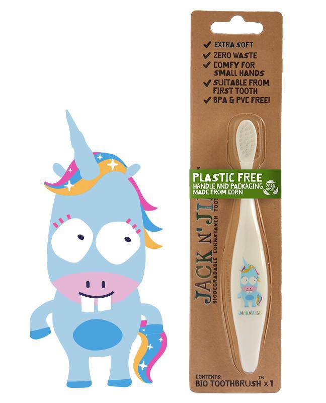 Jack N' Jill Bio Toothbrush- Unicorn