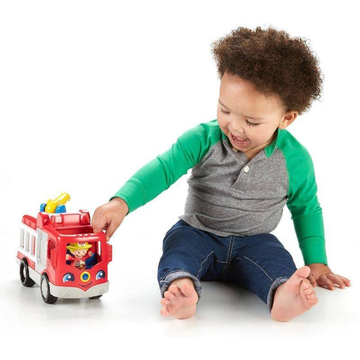 Fisher-Price Little People Helping Others Fire Truck (FDG44)