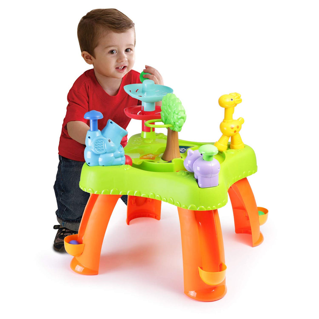 Infunbebe Activity Ball Run Table Learning and Activity Table