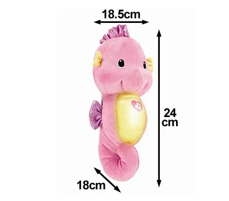 Fisher-Price Soothe N Glow Seahorse- Pink (DGH83)