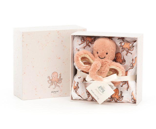 Jellycat Odell Octopus Gift Set (OD2SET)