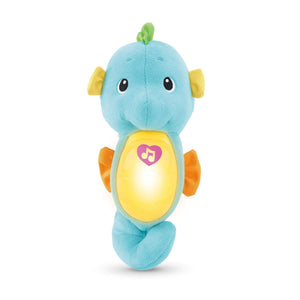 Fisher-Price Soothe N Glow Seahorse- Blue (DGH82)
