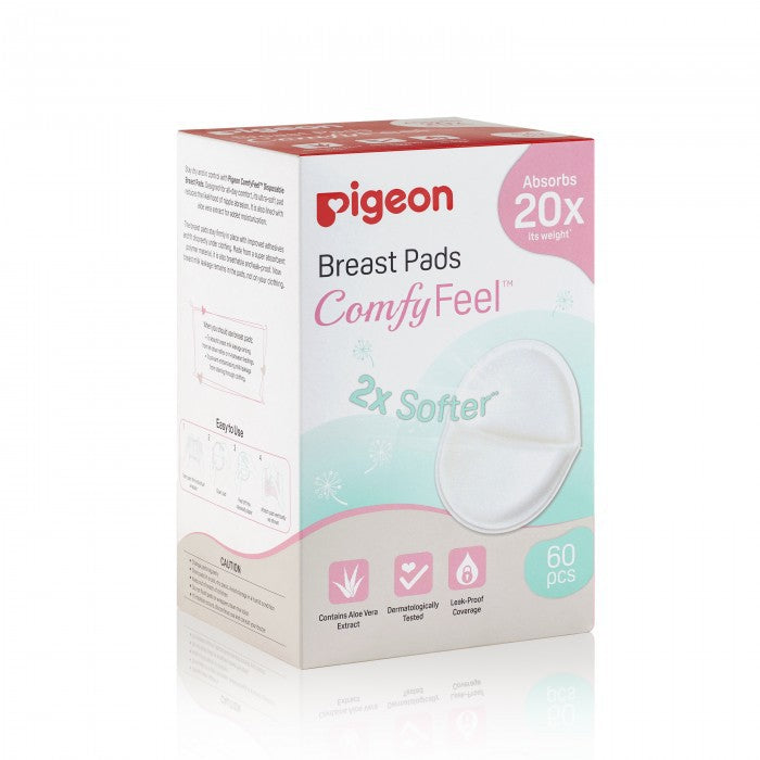 Pigeon Comfy Feel Breast Pads 60pcs