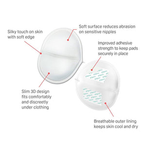 Pigeon Comfy Feel Breast Pads 60pcs