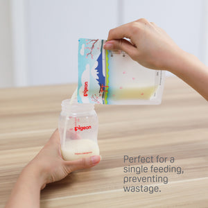 Pigeon Breastmilk Storage Bags 120ml- Holiday Series