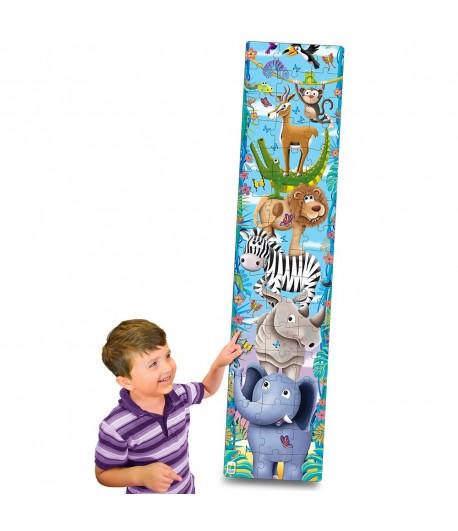 Long & Tall Puzzles - Big To Small Animals - Happikiddo.com
