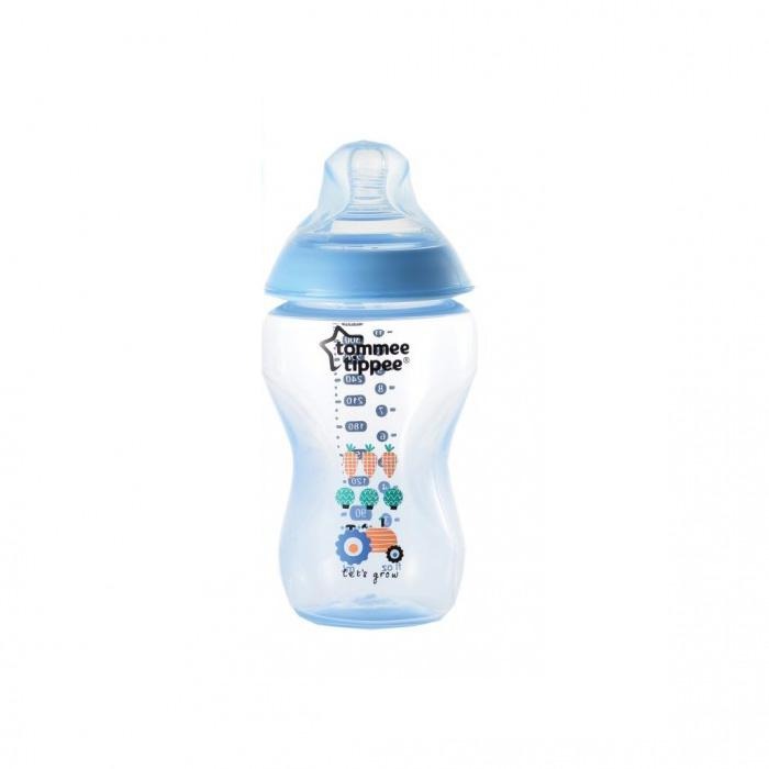 Tommee Tippee Closer To Nature Decorated Bottle 340ml - Happikiddo.com
