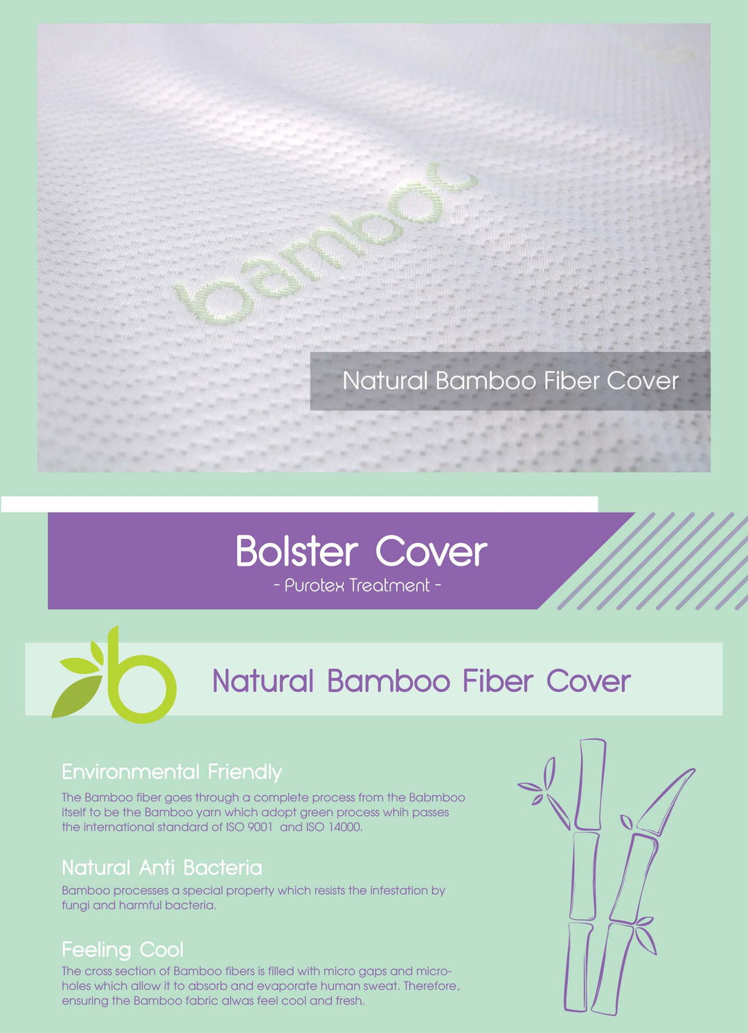 Comfy Baby Purotex Memory Foam Baby Bolster (Twin Pack)