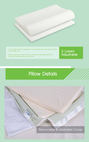 Comfy Baby Purotex Adjustable Baby Pillow