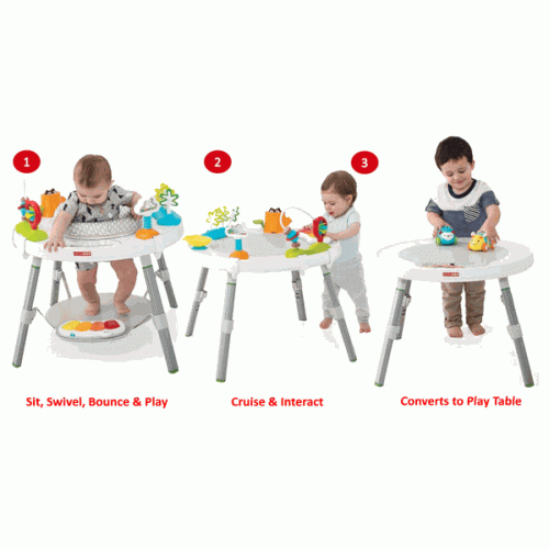 Skip Hop Explore & More Baby's View 3-Stage Activity Center - Happikiddo.com