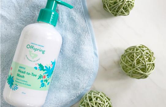 Offspring Gentle Head To Toe Baby Wash - 250ml - Happikiddo.com