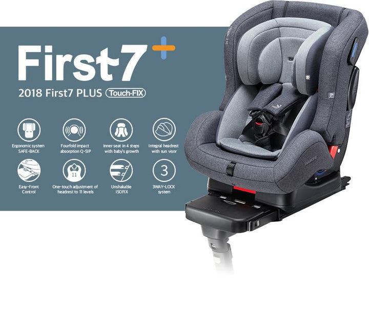 Daiichi First 7 Plus Touch Isofix Organic Car Seat - Happikiddo.com