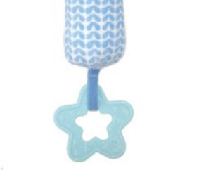 Simple Dimple Moose Squeakie Toy with Teether - Happikiddo.com