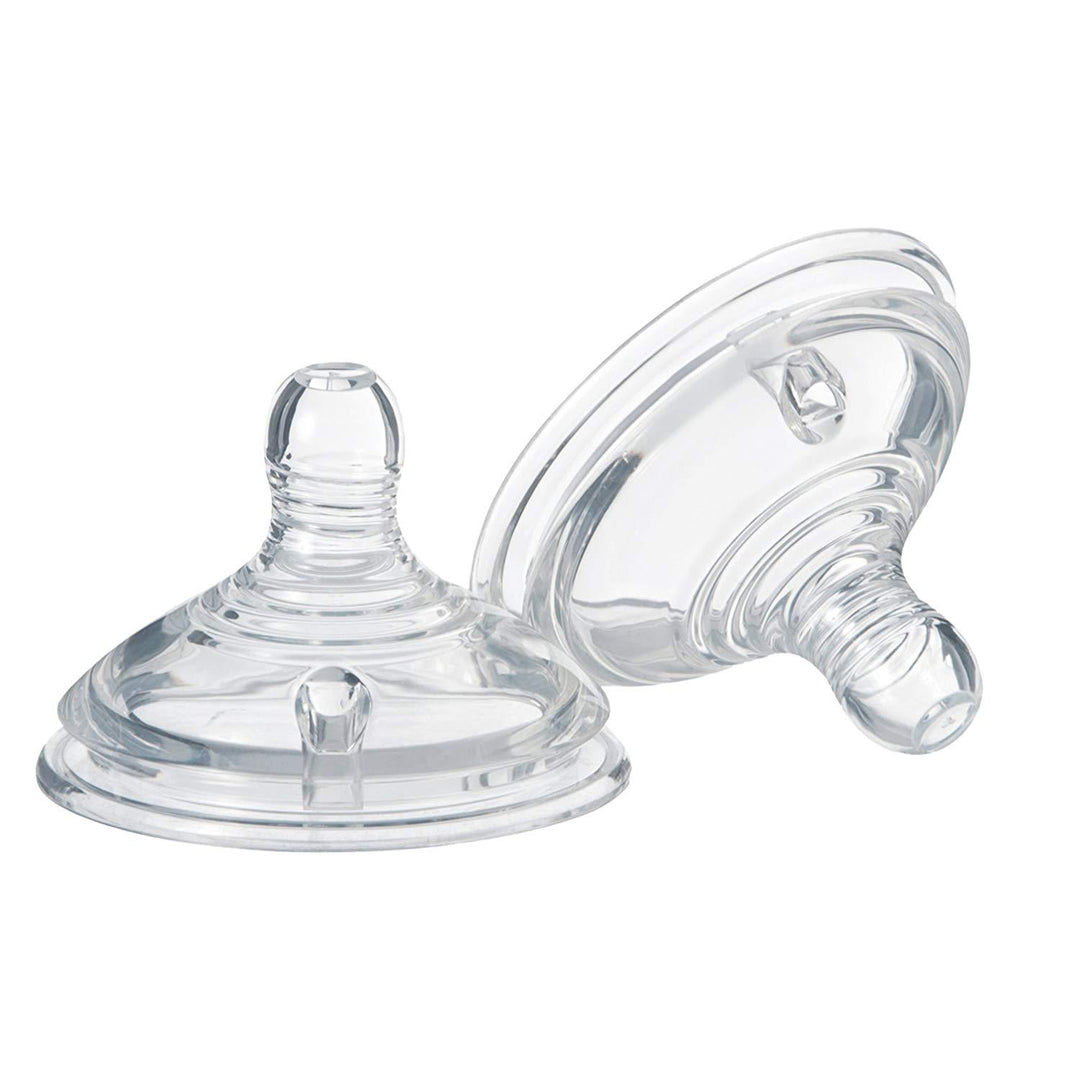Tommee Tippee Closer To Nature with Anti Colic Valve Fast Flow Teats - Happikiddo.com