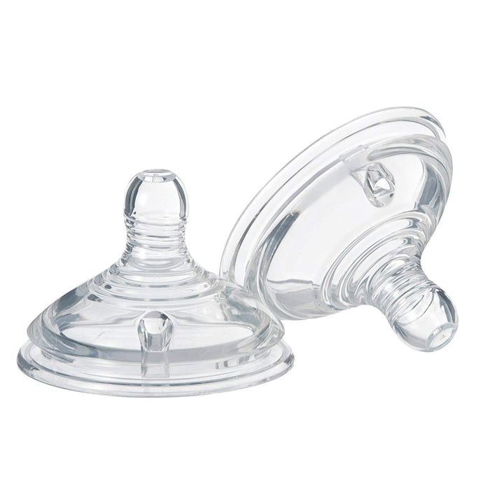 Tommee Tippee Closer To Nature with Anti Colic Valve Fast Flow Teats - Happikiddo.com